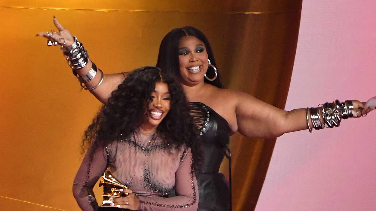 During her Best R&amp;B Song acceptance speech, SZA made an endearing reflection about becoming friends with Lizzo after meeting in 2013.
