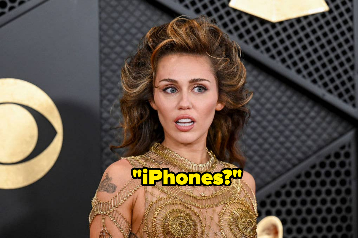 Miley Cyrus Hilariously Called Out Paparazzi For Using iPhones At The Grammys