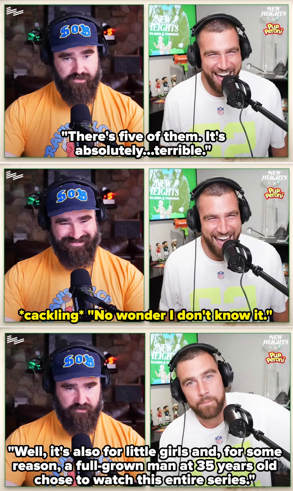 Travis Kelce Jason Kelce Best Brother Moments