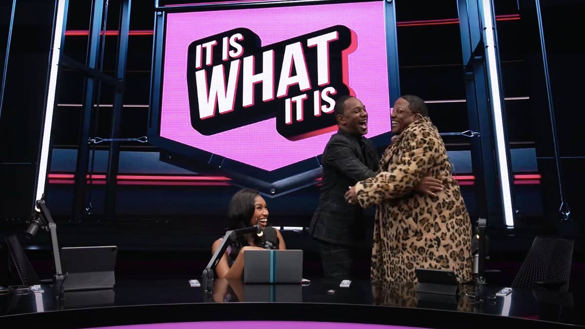The sweet moment occurred at the top of a recent episode of the duo's wildly successful 'It Is What It Is' podcast.