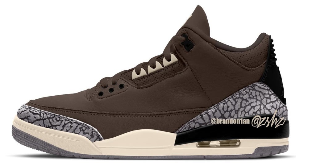 Air Jordan 3 'Brown Cement' Rumored to Drop in Holiday 2024