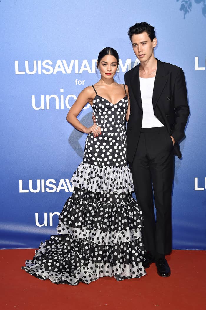 The former couple on the red carpet