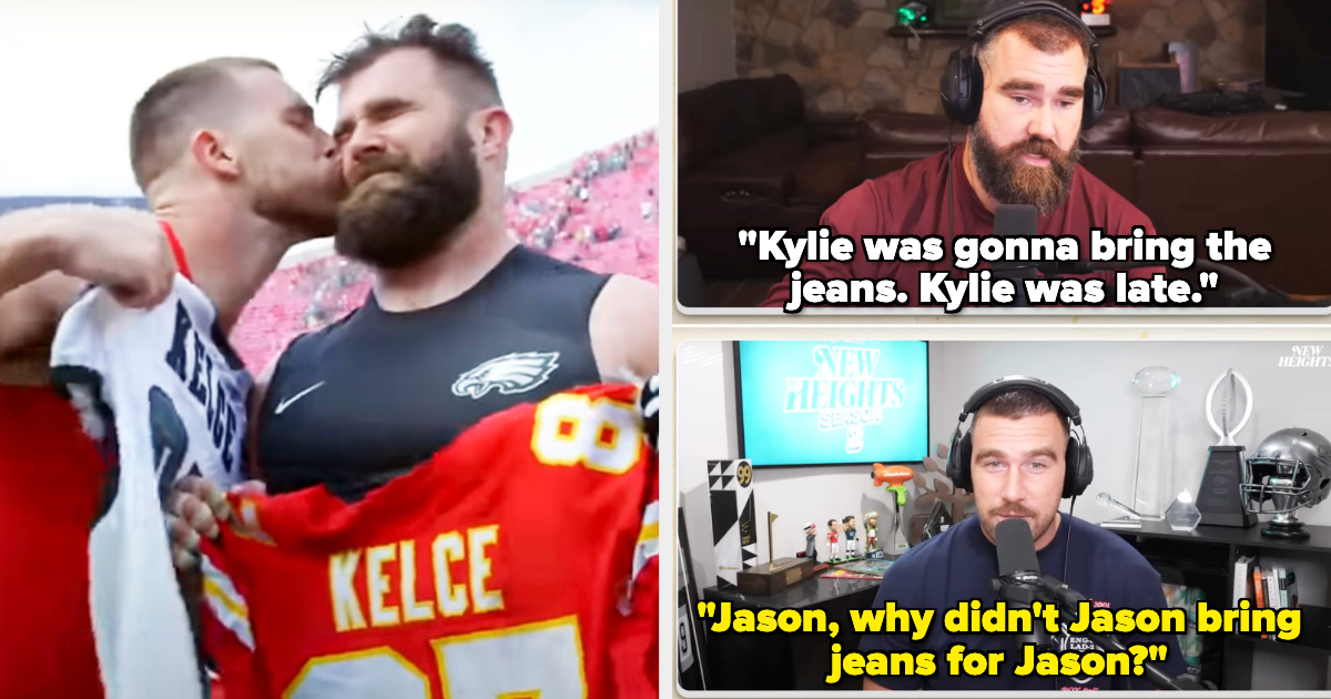 Travis Kelce Jason Kelce Best Brother Moments