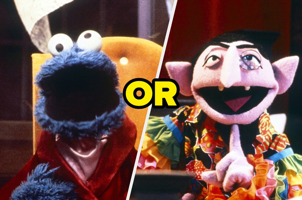 Quiz: Which Sesame Street Character Are You? 1 of 9 Matching