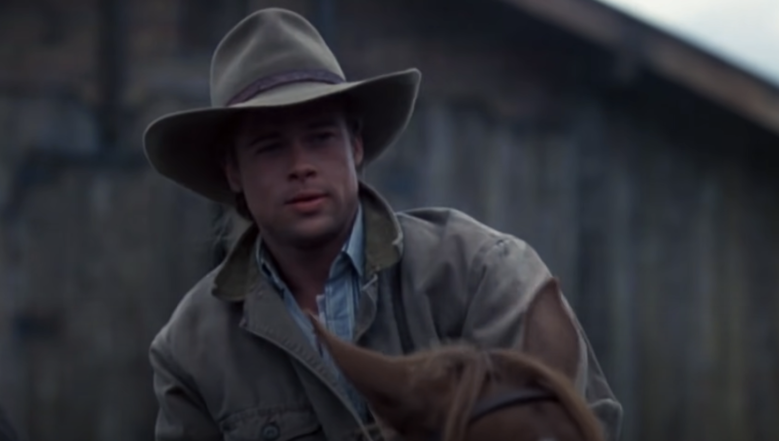 Brad on a horse in a scene from &quot;Legends of the Fall&quot;