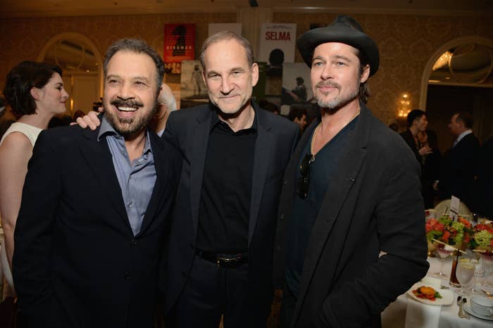 Ed Zwick with Brad Pitt and another gentleman