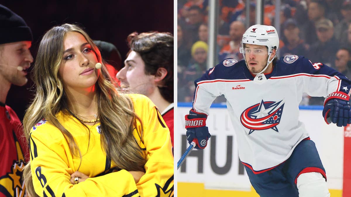 Tate McRae's Ex Cole Sillinger Responds To NHL All-Star Game Cheating Meme: 'All False My Guy'