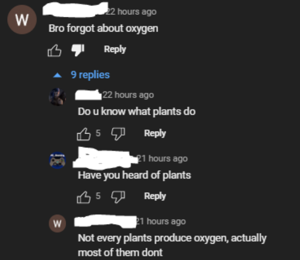&quot;Bro forgot about oxygen&quot;