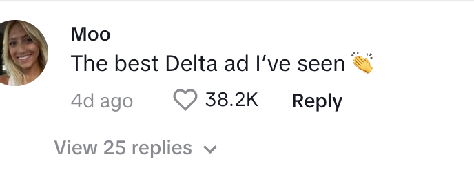&quot;The best Delta ad I&#x27;ve seen&quot;