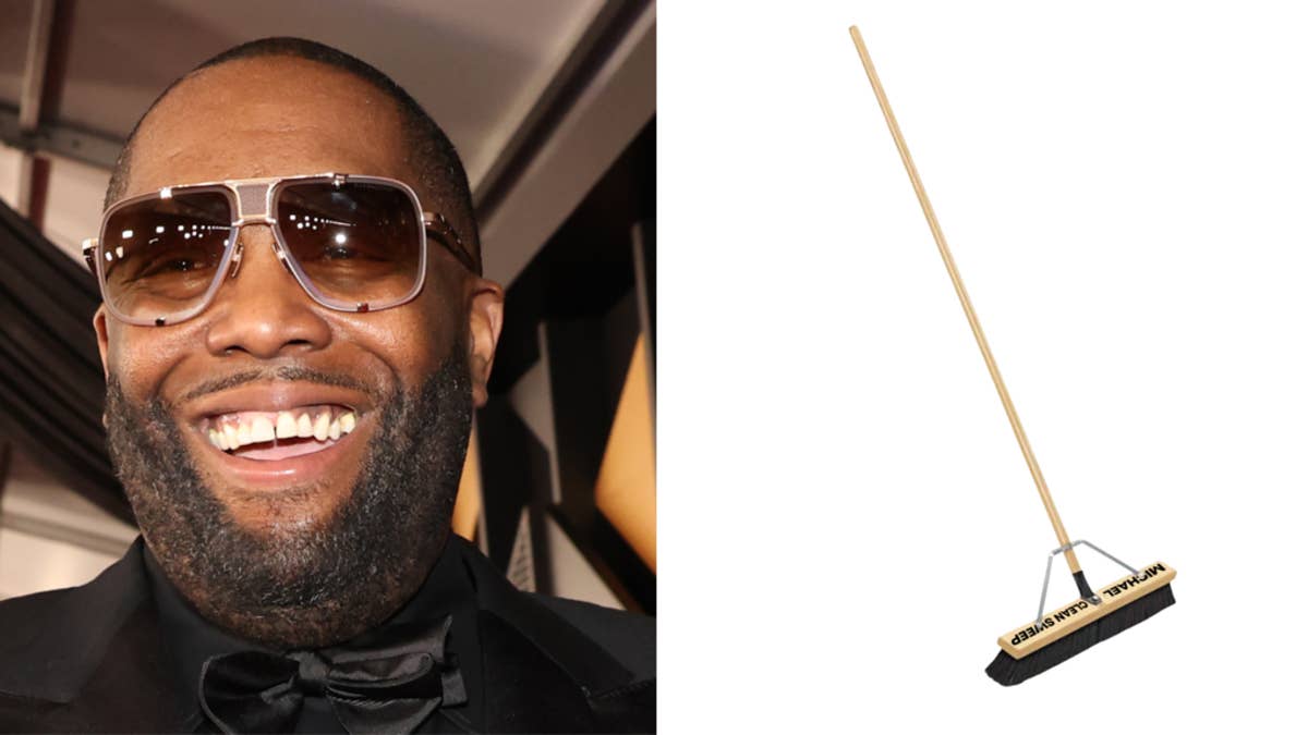 Mike's soldout broom commemorates the Atlanta native going three-for-three at the 2024 Grammys.