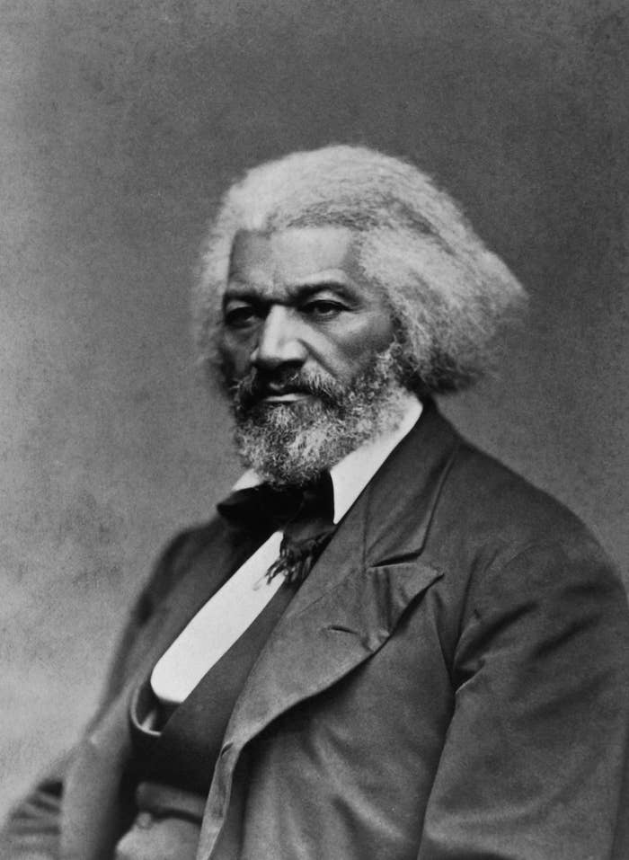portrait of Frederick Douglass