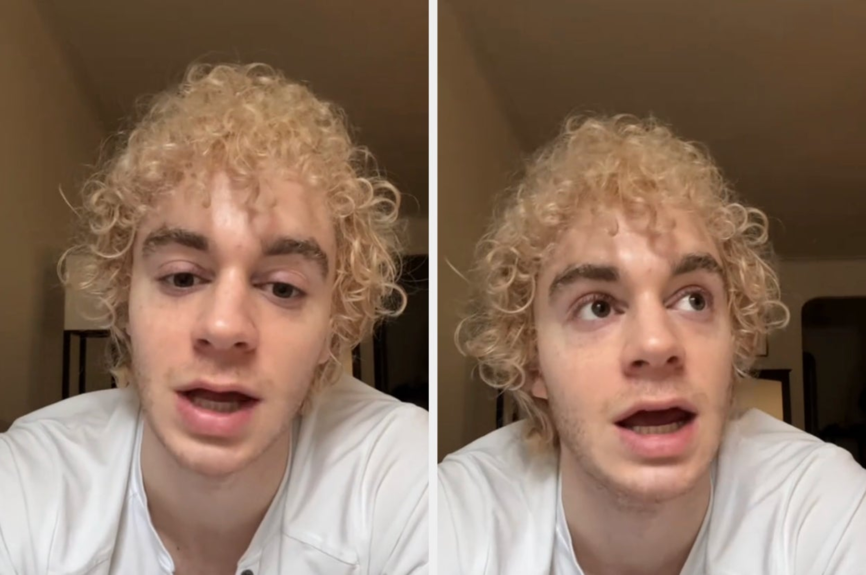 screenshot from tiktok of Sean with caption &quot;I thought it was a good compromise.&quot;