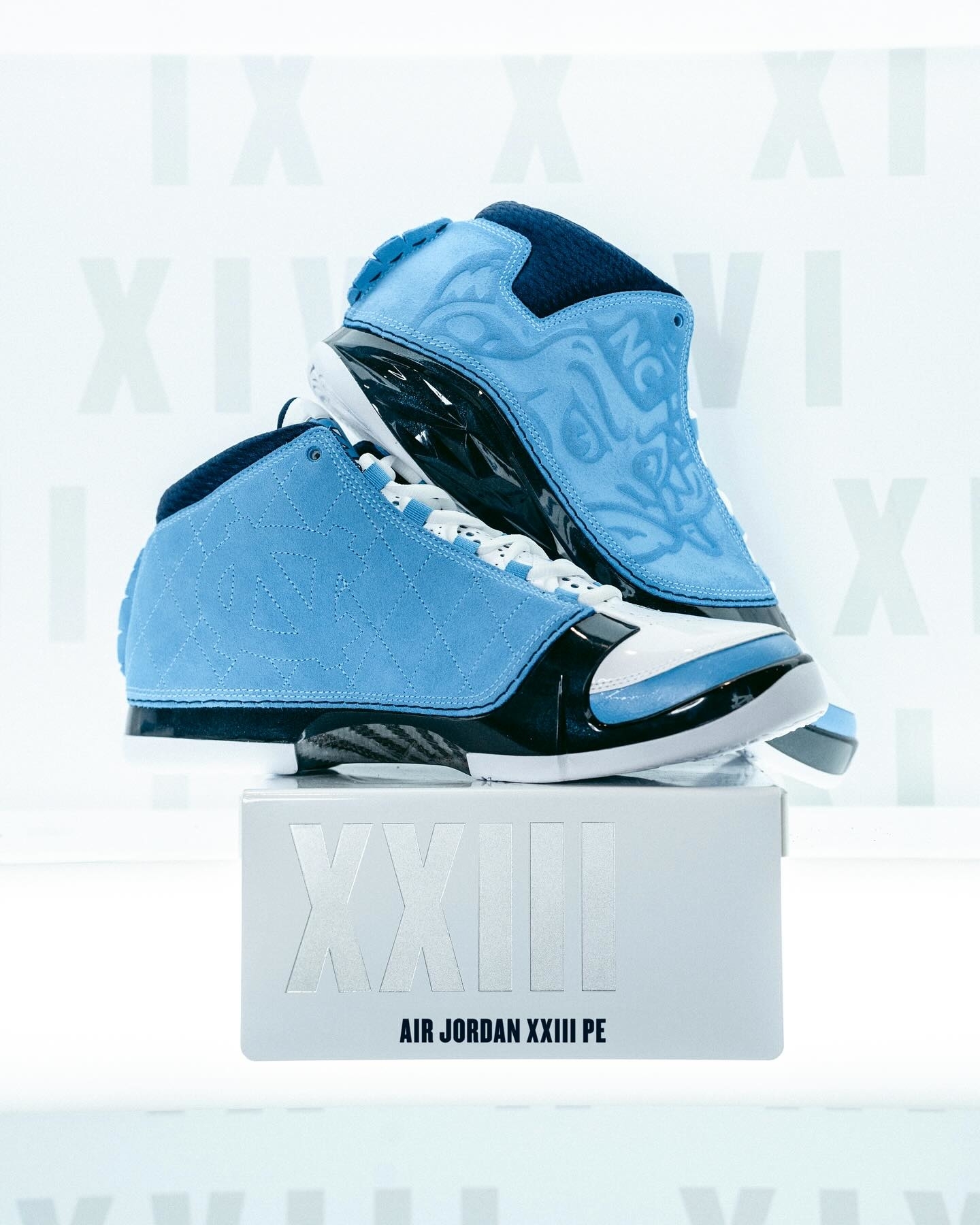 UNC Air Jordan XXIII 23 PE