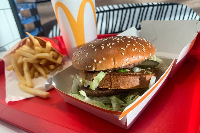 A McDonald's meal