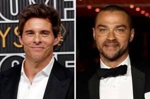 On the left, James Marsden, and on the right, Jesse Williams