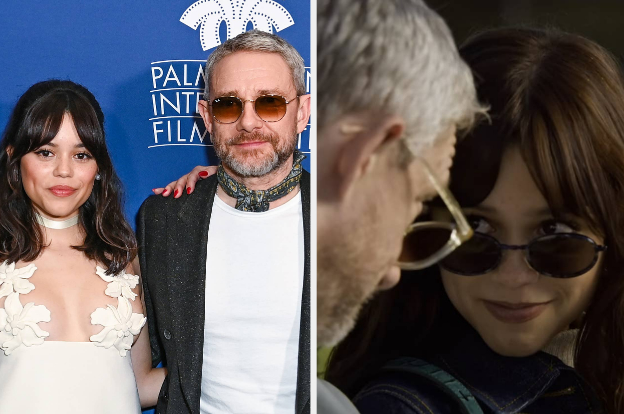 The 31-Year Age Gap Between Martin Freeman And Jenna Ortega In "Miller's Girl" Was Defended By The Movie's Intimacy Coordinator