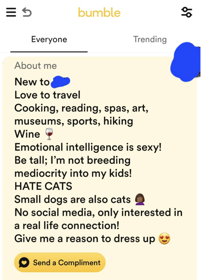 "I'm not breeding mediocrity into my kids!"