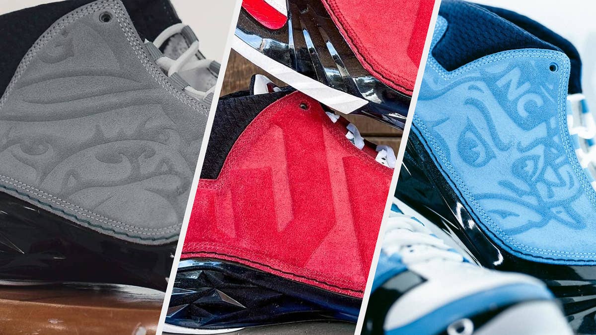 Mascots and logos featured on unreleased pairs.