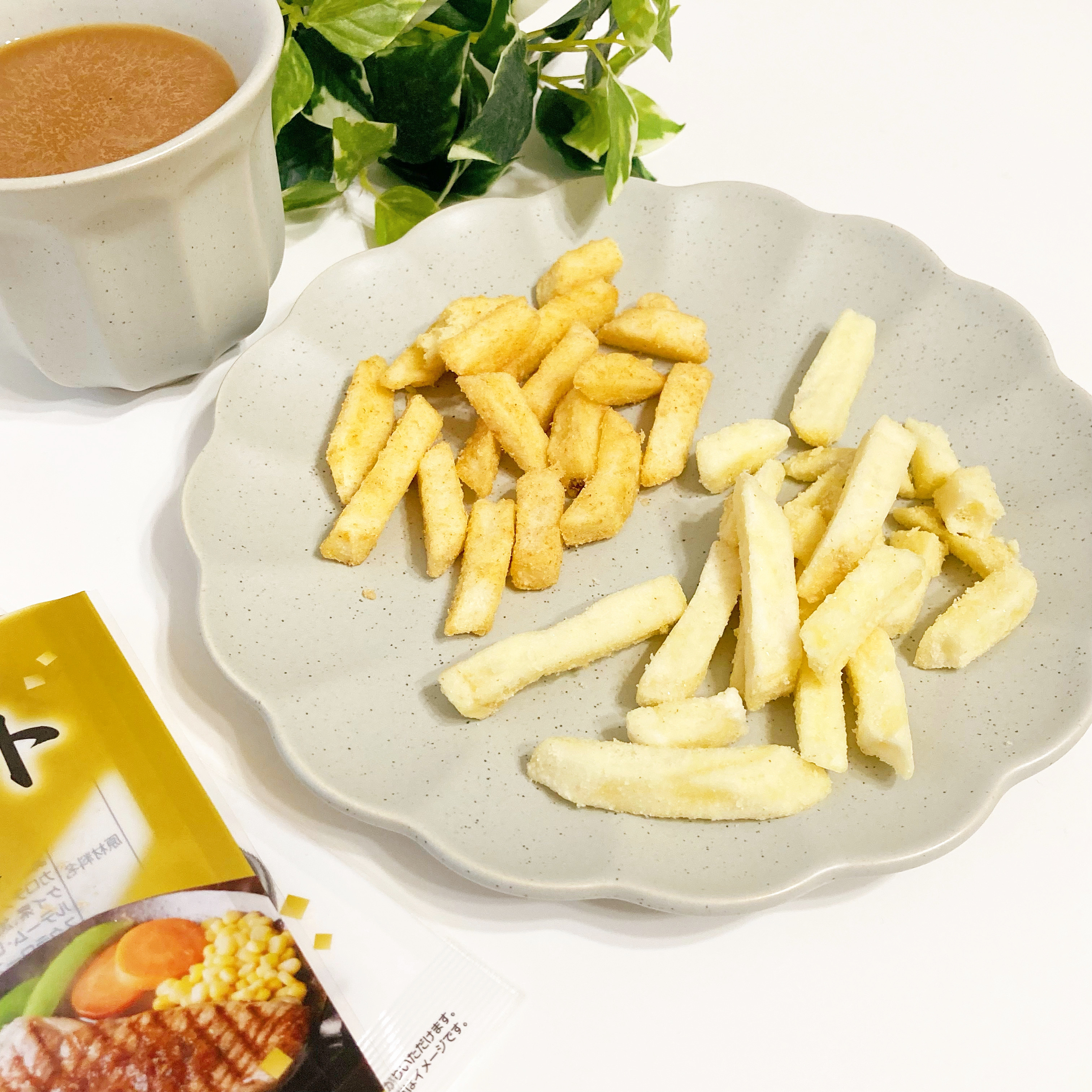 DAISO(ダイソー)のおすすめスナック菓子「金のポテト 濃厚ステーキ風味」「金のポテト まろやか藻塩仕立て」