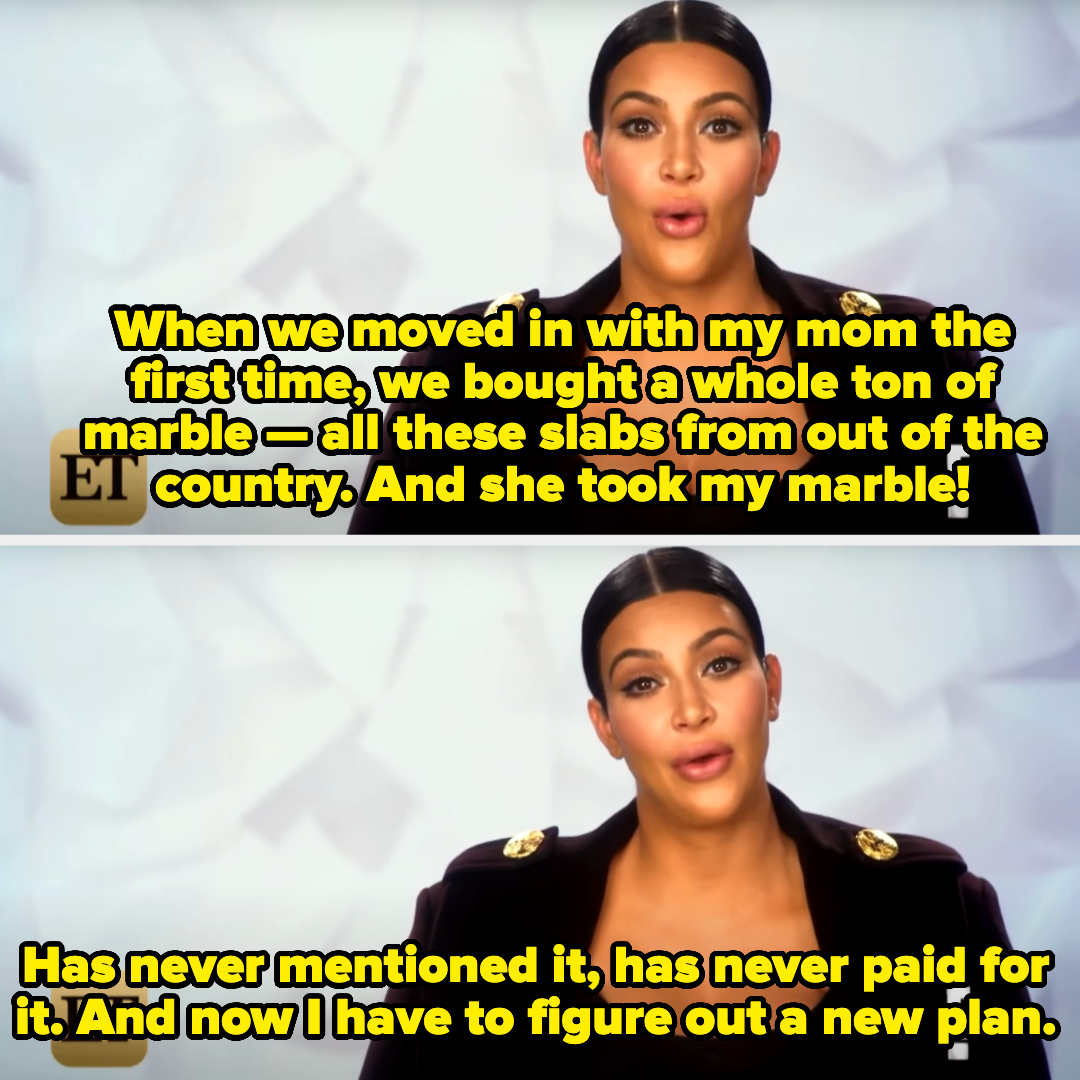 kim talking in her confessional