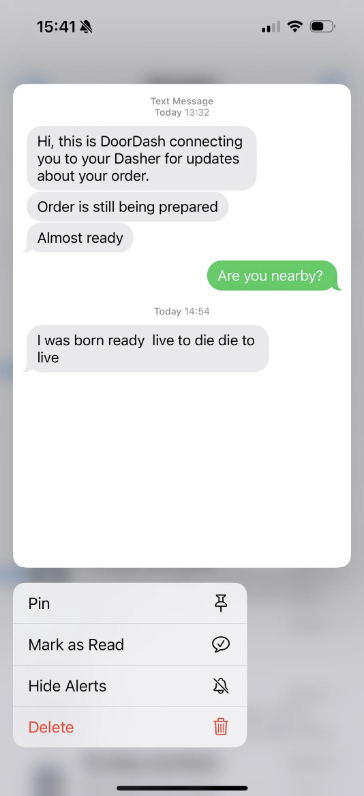 driver says he was born ready, live to die, die to live