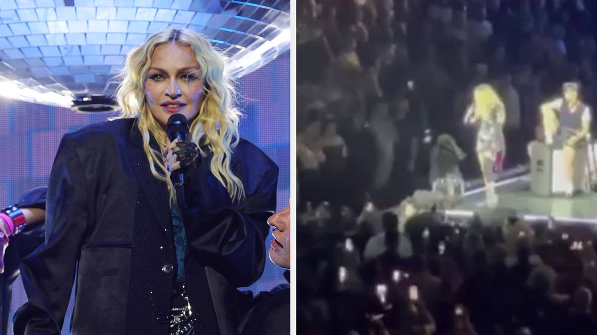 The Queen of Pop made an unfortunate gaffe during a recent concert in L.A.