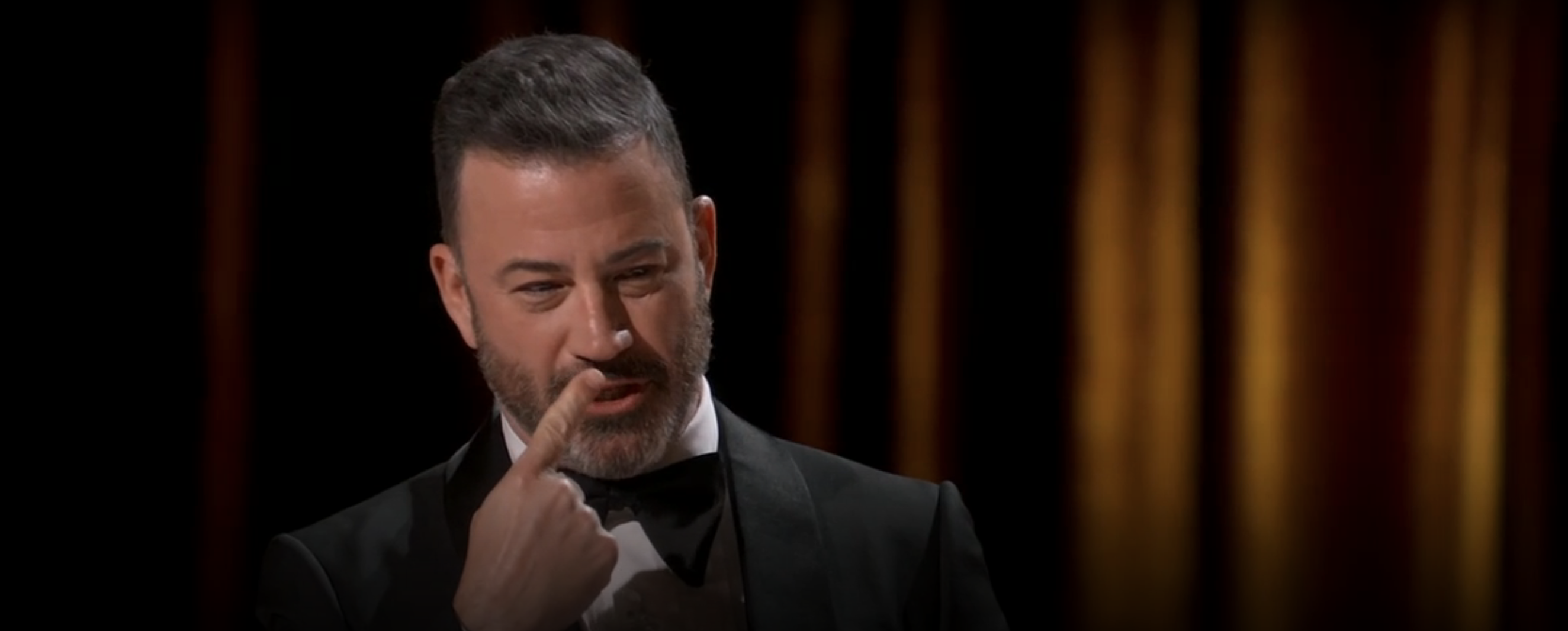 Closeup of Jimmy Kimmel