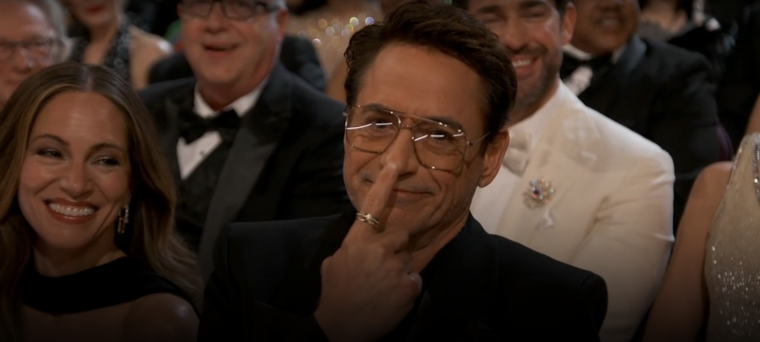 Closeup of Robert Downey Jr.