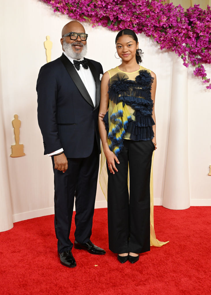 David Alan Grier and his daughter Luisa Danbi Grier-Kim