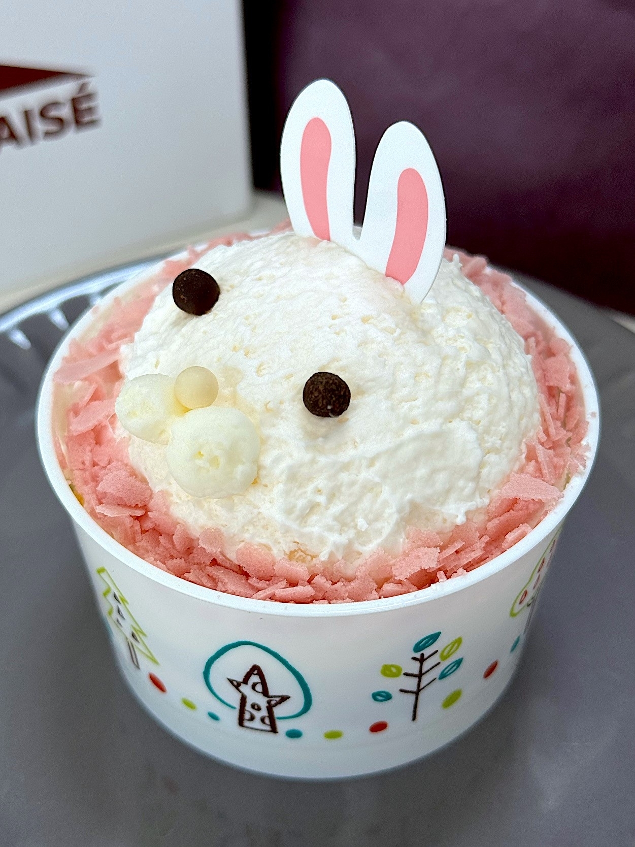 シャトレーゼのおすすめスイーツ「イースターかわいいうさぎちゃん」