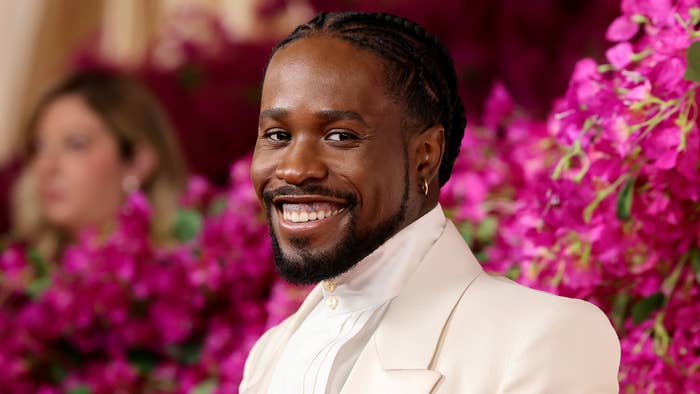 Shameik Moore attends the 96th Annual Academy Awards