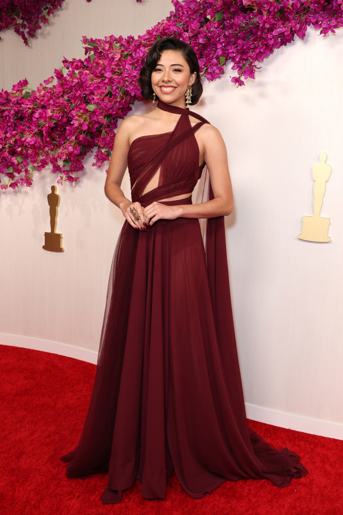 Xochitl Gomez on the Oscars red carpet