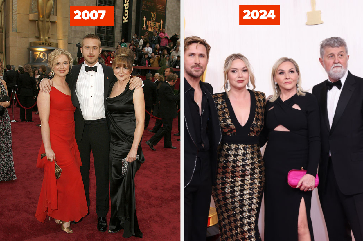 Stars At The Oscars 2024: Then And Now