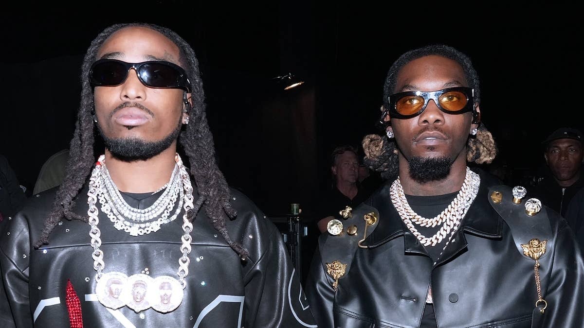 During an appearance on ‘Million Dollaz Worth of Game,’ the former Migos rapper shut down rumors that he and Quavo have beef.