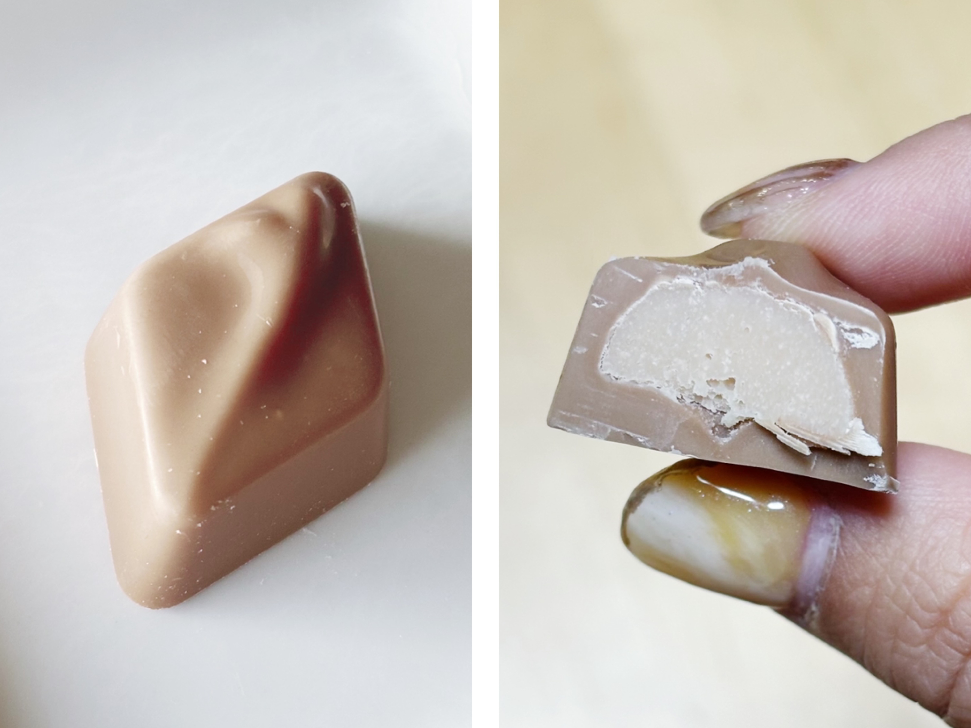 カルディのおすすめスイーツ「ボンボンショコラ ストロベリー 4p」