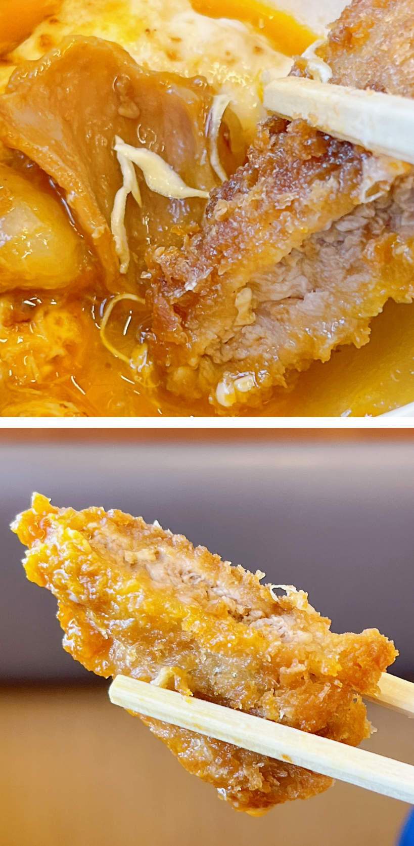 かつやのおすすめメニュー「ホル玉とロースカツの合い盛り丼」