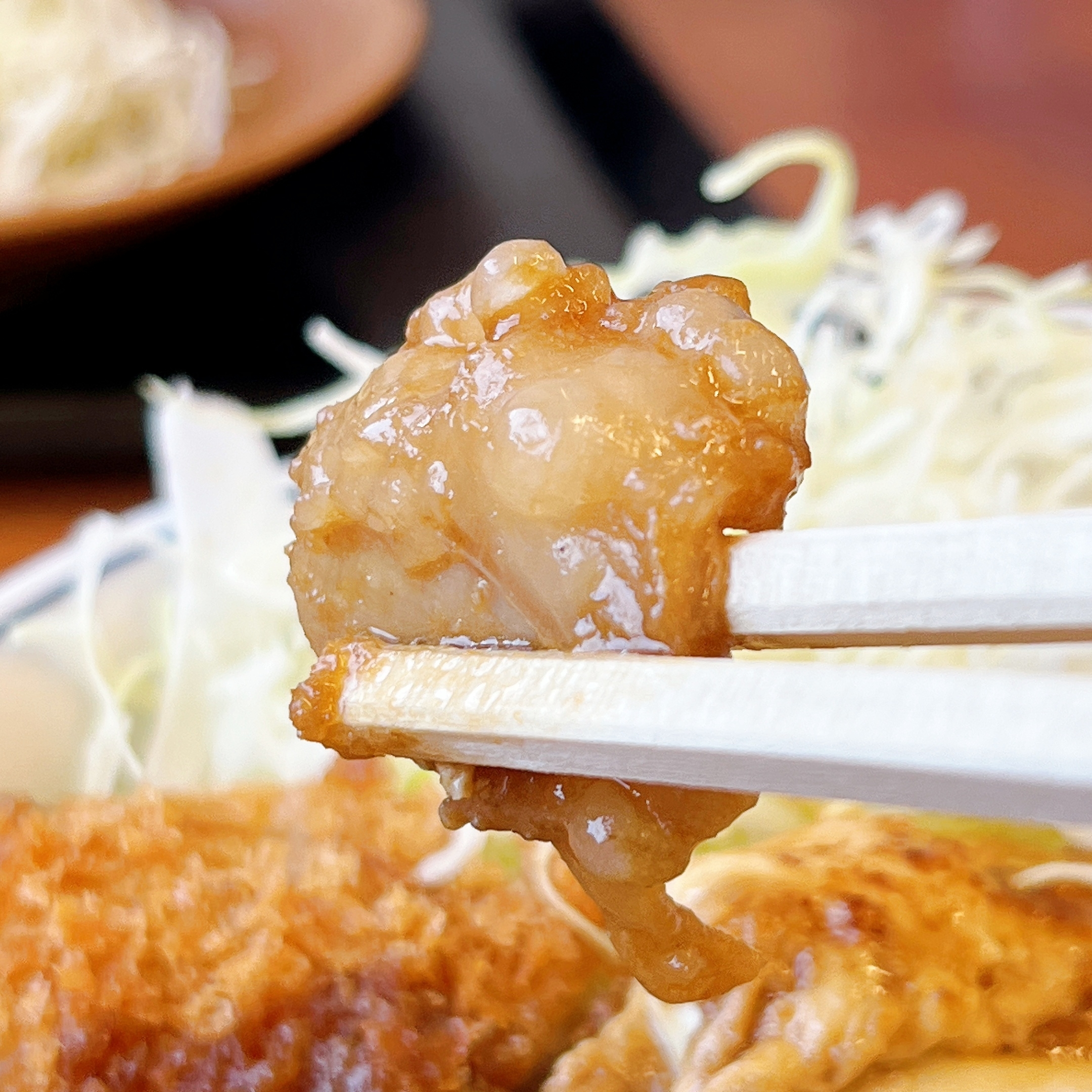かつやのおすすめメニュー「ホル玉とロースカツの合い盛り丼」