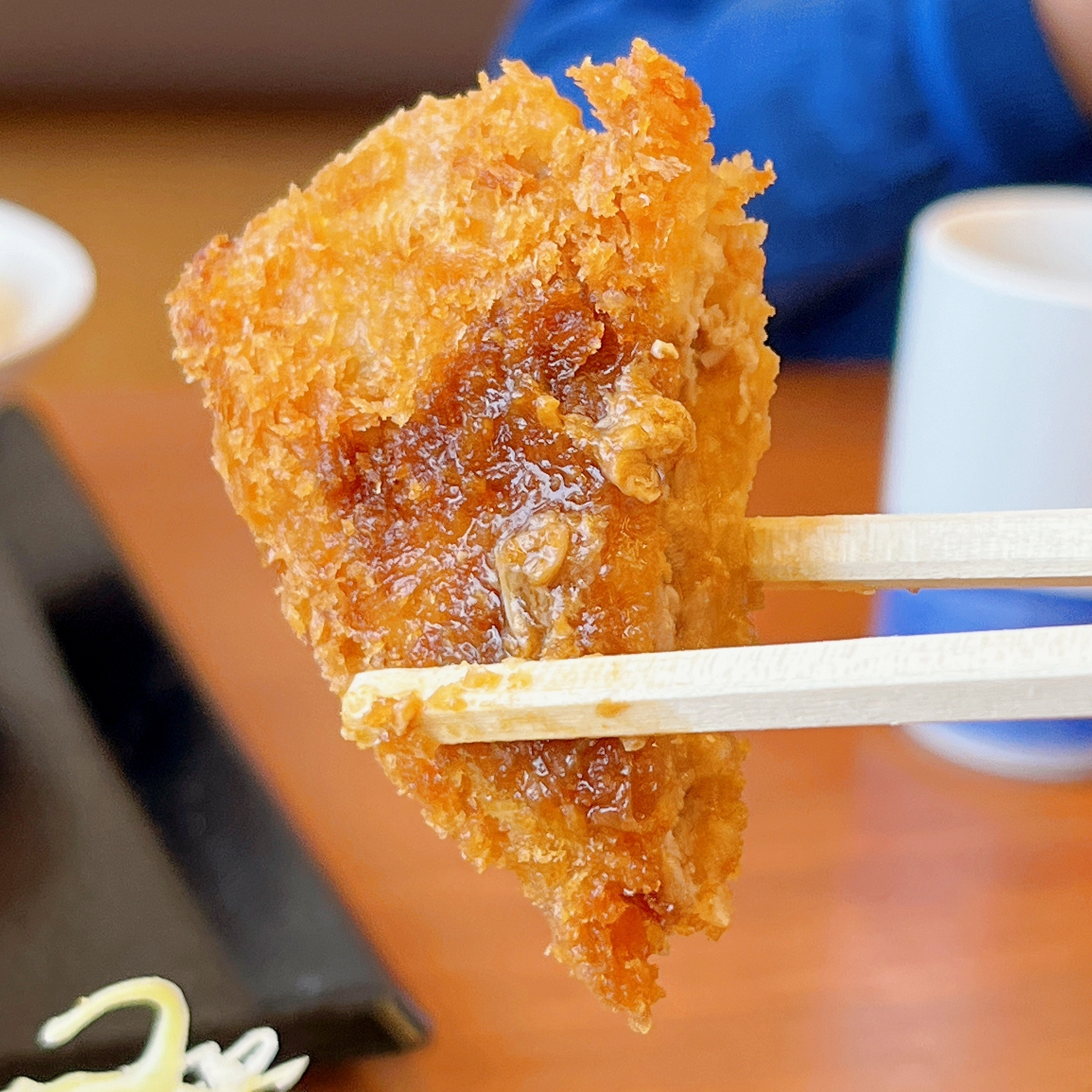 かつやのおすすめメニュー「ホル玉とロースカツの合い盛り丼」