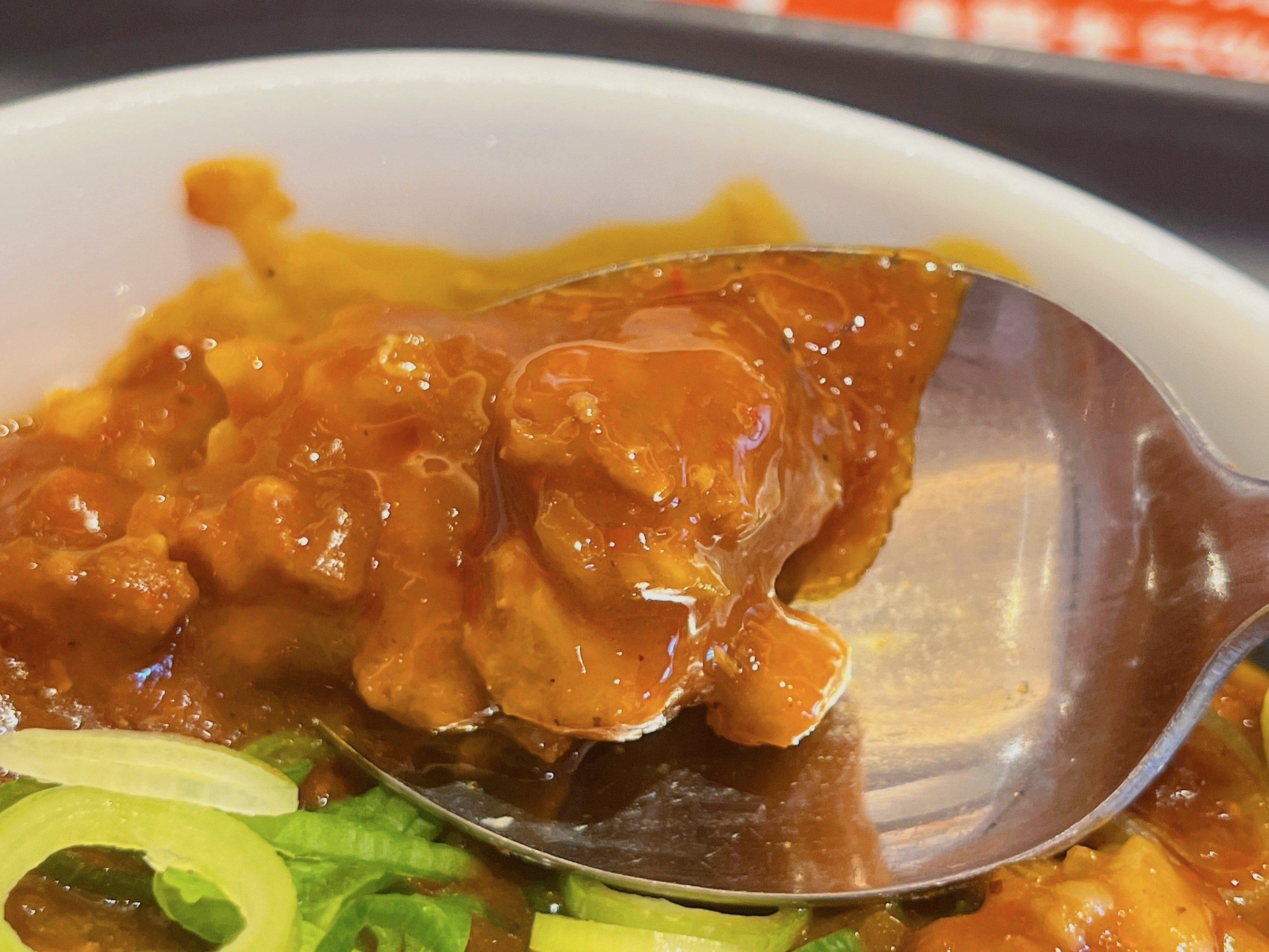 松屋のオススメのフード「富士山豆腐の本格麻婆めし」