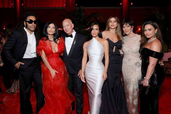 Celebs at the Vanity Fair Oscars afterparty