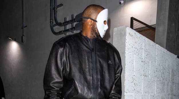 Kanye in mask