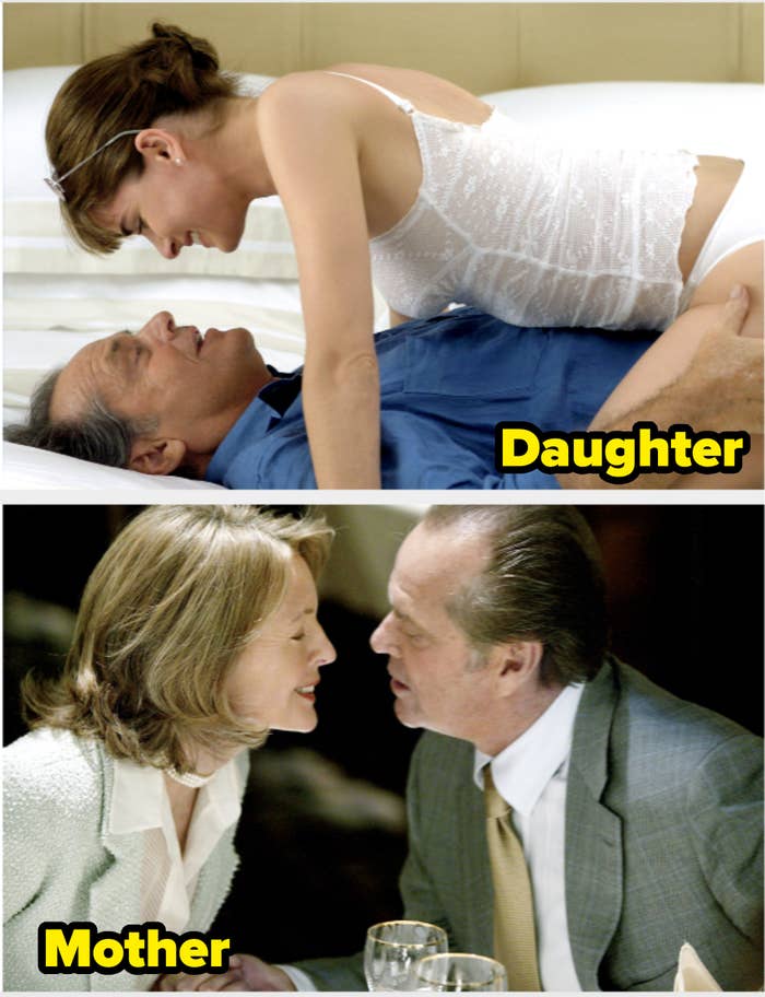 Screenshots from "Something's Gotta Give"