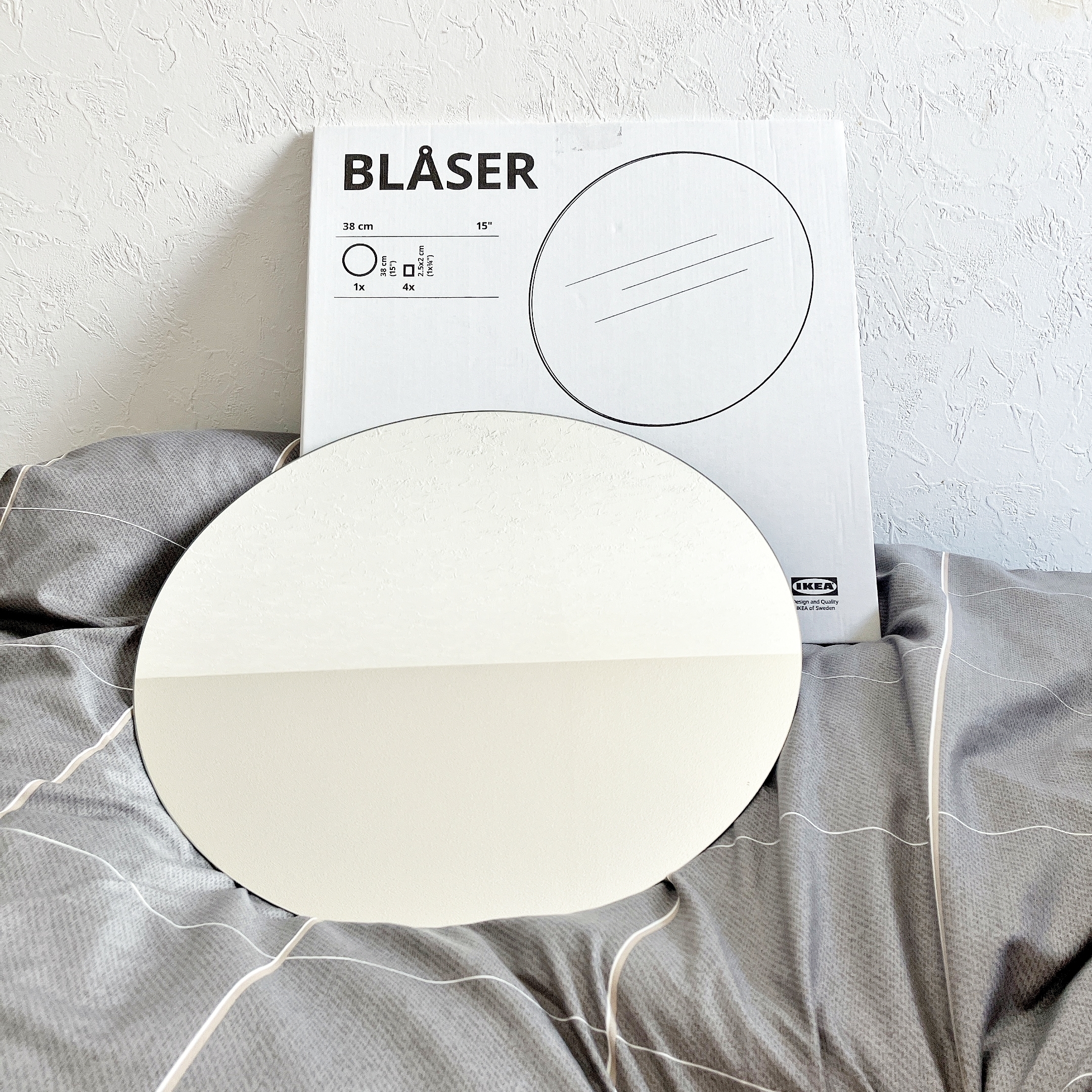 IKEA 結婚式　卓上ミラー　38cm 12枚まとめ売り　BLÅSER IKEA 結婚式 卓上ミラー 38cm 12枚まとめ売り BLÅSER - メルカリ