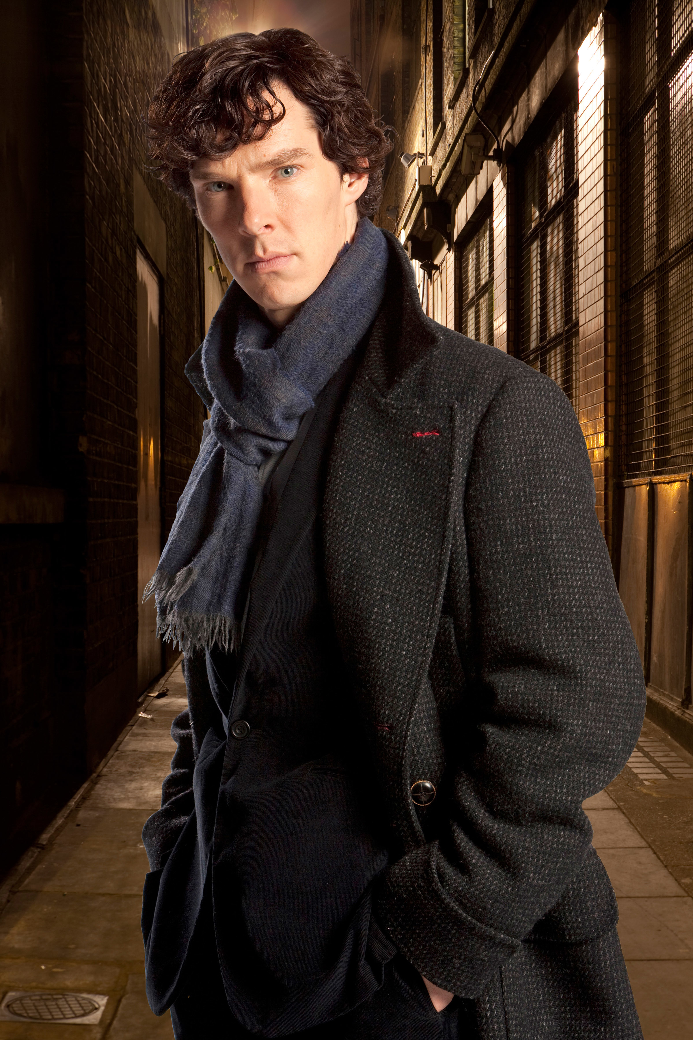 Closeup of Benedict Cumberbatch