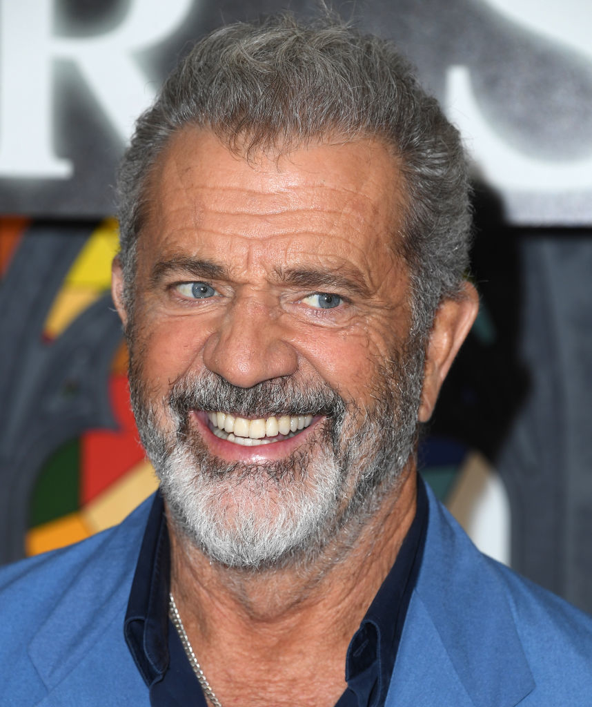 Closeup of Mel Gibson