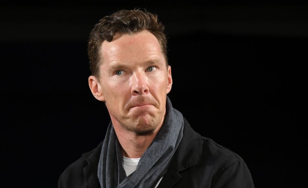 Closeup of Benedict Cumberbatch