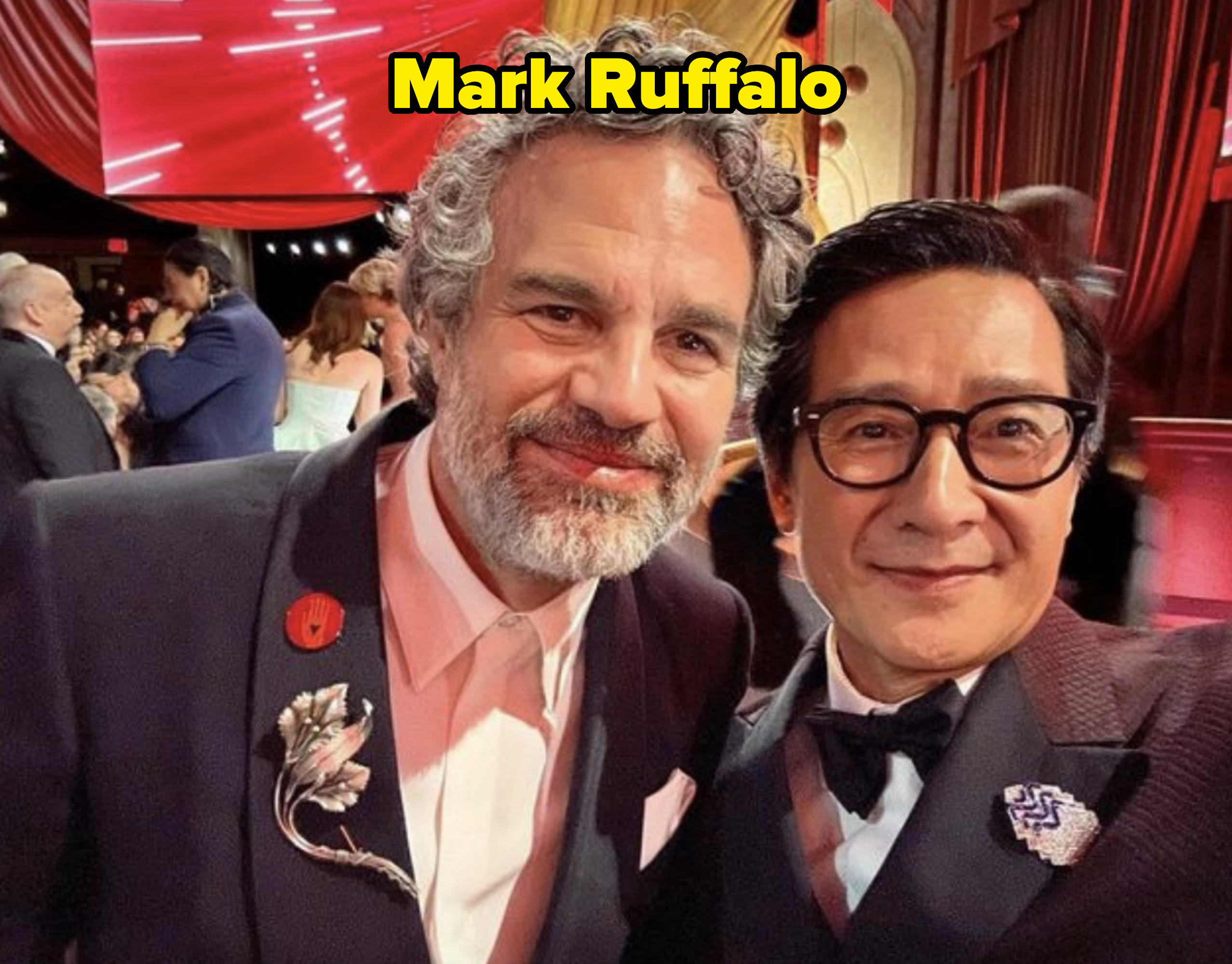 Mark Ruffalo and Ke Huy Quan