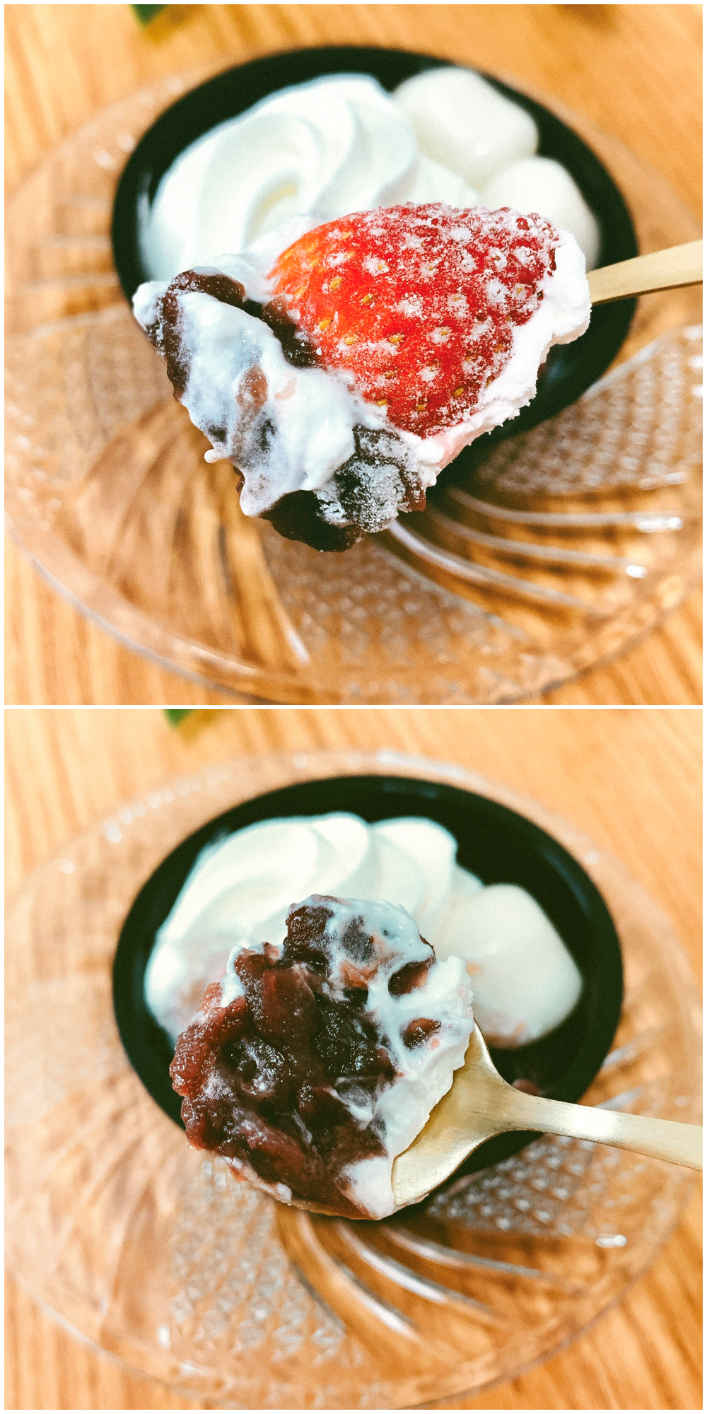 FamilyMart(ファミリーマート)のおすすめのデザート「いちごの白玉クリームぜんざい」