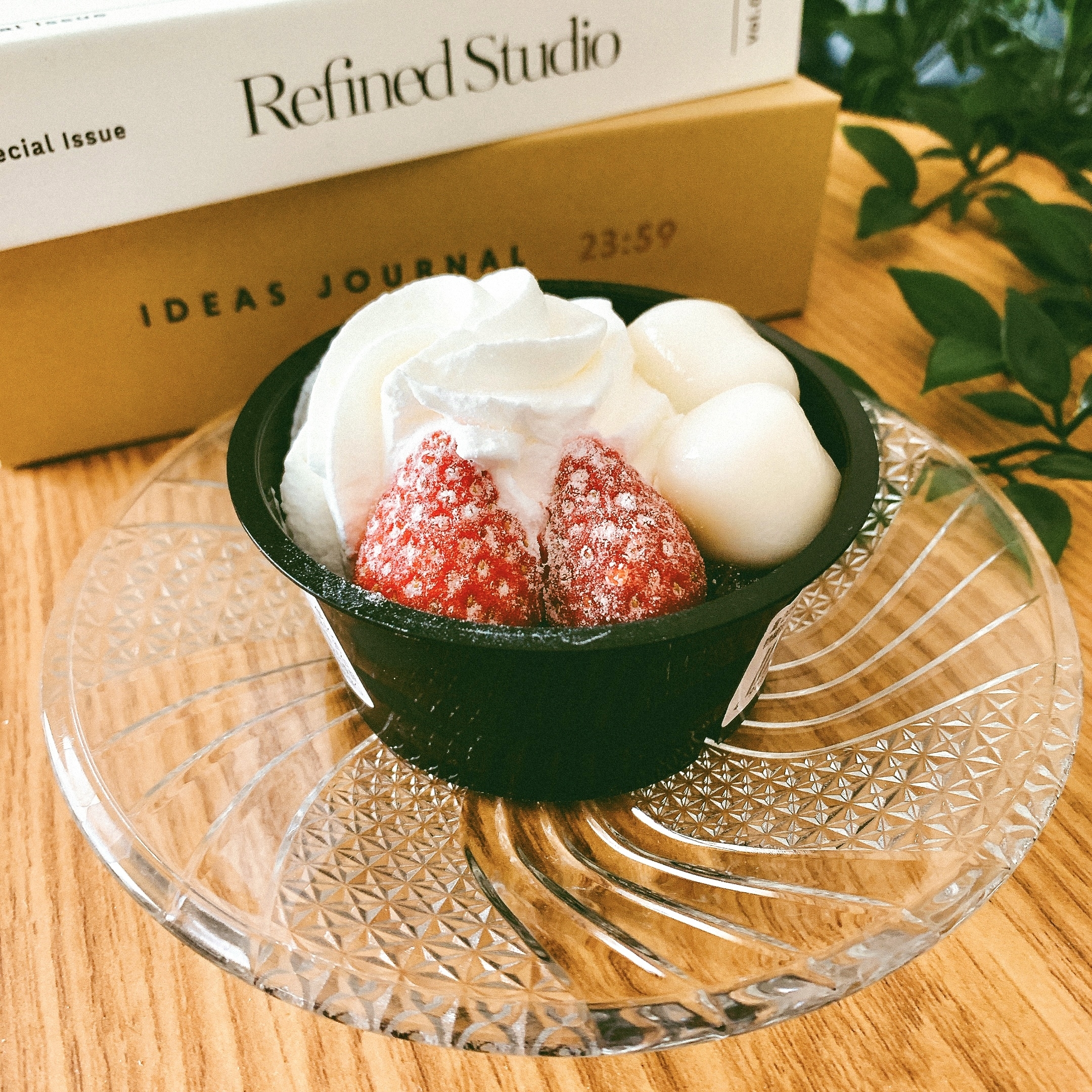 FamilyMart(ファミリーマート)のおすすめのデザート「いちごの白玉クリームぜんざい」