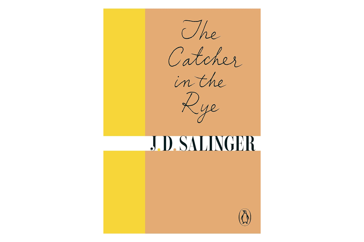 Cover of &quot;The Catcher in the Rye&quot; by J.D. Salinger with title and author&#x27;s name